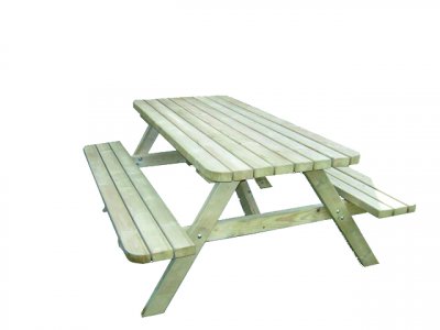 Tafels en banken-tafels-mesa-picknicktafel deluxe 2400 mm