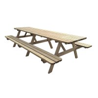 Tafels en banken-tafels-mesa-picknicktafel deluxe 3000 mm