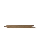 IROKO schroot 15x130  mm 4 zijden tand en groef (af te nemen per veelvoud van 5st) bruto lengte