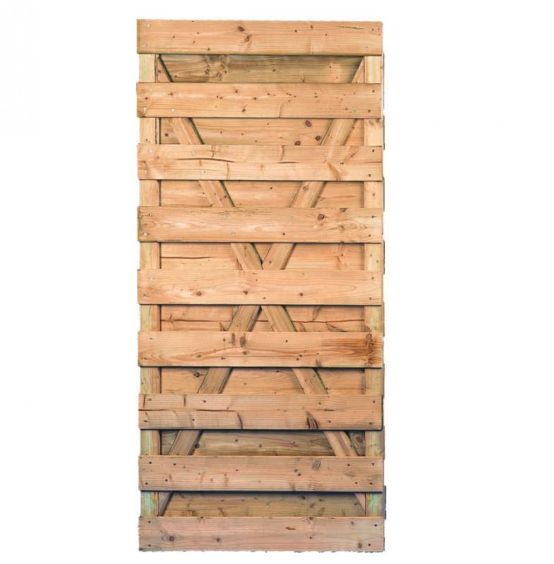 Afsluitingen-poorten-strato-poort recht scherm-incl beslag