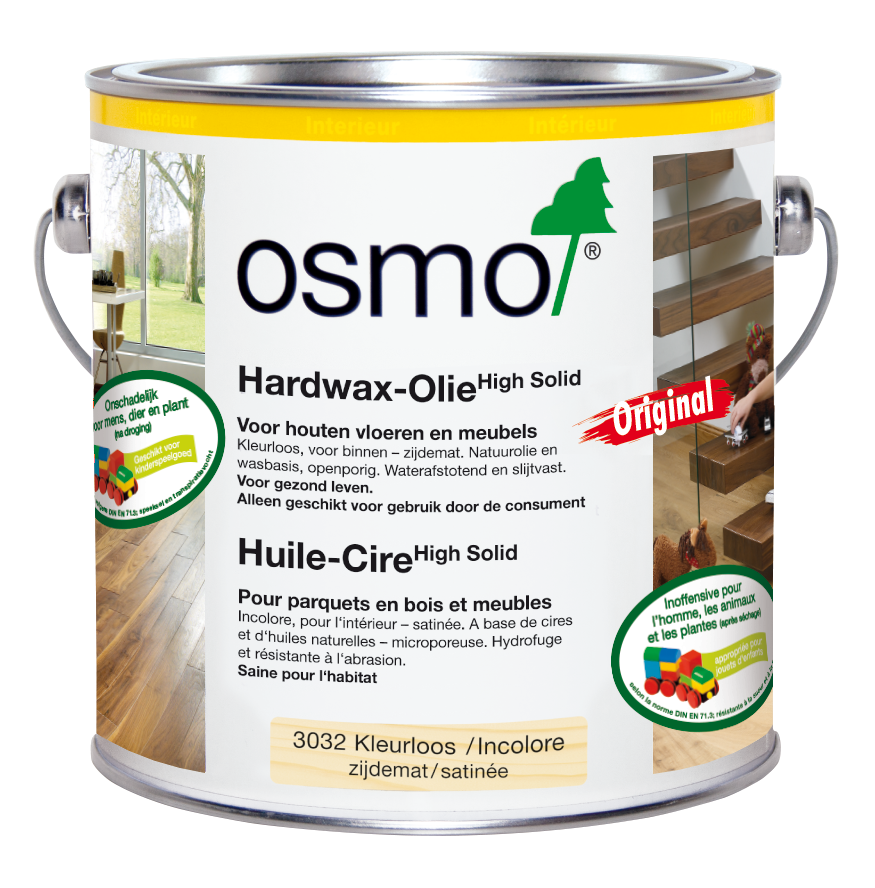 Osmo Hardwax-Olie Original 3032 Kleurloos zijde mat 0,7