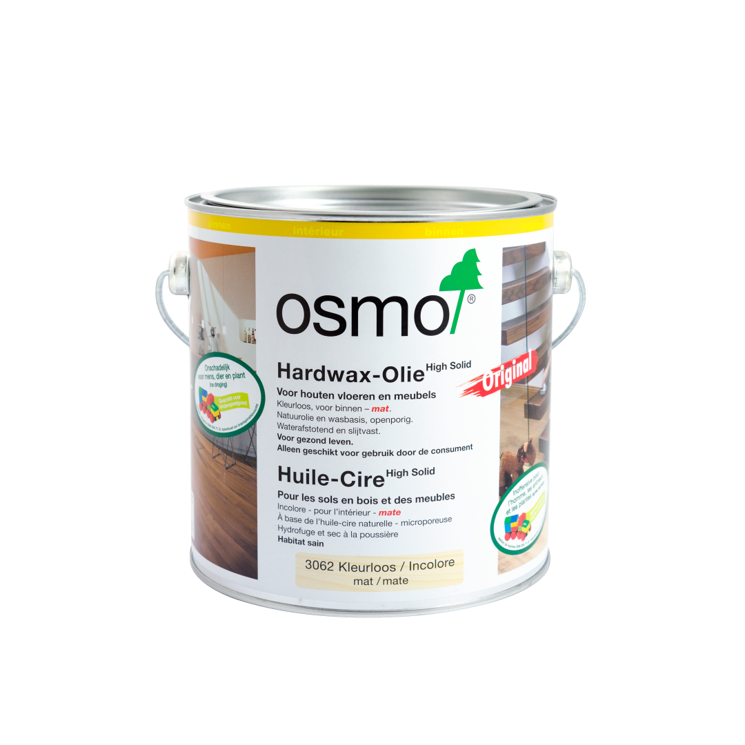 Osmo Hardwax-Olie Original 3062 Kleurloos mat 0,375L