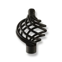 KNOP ""CAGE"" 40MM ZWART