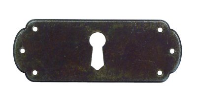 SLEUTELPLAAT ""FERRO"" AFGEROND 80X30MM