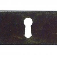 SLEUTELPLAAT ""FERRO"" AFGEROND 80X30MM