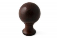 KNOP WARWICK ROND 28mm ROEST