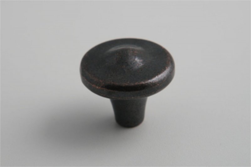 KNOP JUPITER 34MM ROOD-KOPER