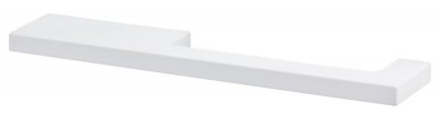 GREEP DRIMO 160MM ALUMINIUM / WIT ASYMMETRISCH
