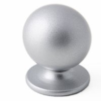 KNOP BOL 25MM MESSING/ALU KLEUR KNOP BOL 25MM MESSING/ALU KLEUR
