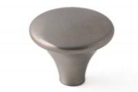 KNOP 30MM ZMC/RVS-KLEUR KNOP 30MM ZMC/RVS-KLEUR