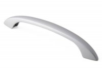 GREEP ""TUSK"" 128MM ZAMAC/ALUMINIUM GREEP ""TUSK"" 128MM ZAMAC/ALUMINIUM