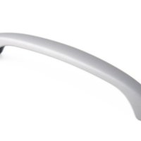 GREEP ""TUSK"" 128MM ZAMAC/ALUMINIUM GREEP ""TUSK"" 128MM ZAMAC/ALUMINIUM