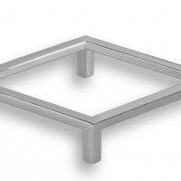 KNOP CHROOM 2x 96MM 104x104x24MM new KNOP CHROOM 2x 96MM 104x104x24MM new