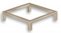 KNOP RVS KLEUR 2x96MM 104x104x24MM new KNOP RVS KLEUR 2x96MM 104x104x24MM new