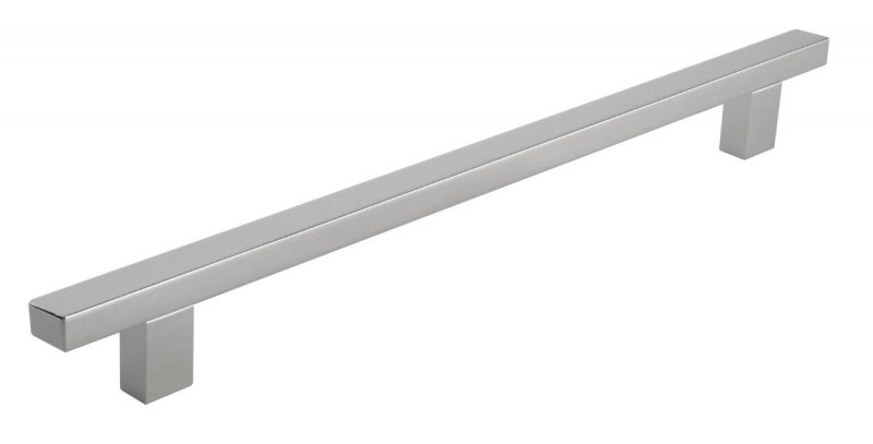 T-GREEP VIERKANT ALU/VERCHROOMD hoh 192MM