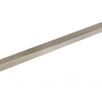 T-GREEP VIERKANT ALU/INOX KLEUR hoh 192MM T-GREEP VIERKANT ALU/INOX KLEUR hoh 192MM