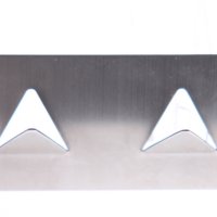 PLAKHAAK RECHTHOEK RVS 60x120MM PLAKHAAK RECHTHOEK RVS 60x120MM
