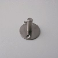 KLEERHANGERHAAK INOX 15MMx40MM SOLID GARDEROBE ne KLEERHANGERHAAK INOX 15MMx40MM SOLID GARDEROBE ne