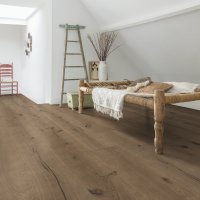 Quickstep Parket EWF Massimo Donkere chocolade eik geolied extra mat Vibrant Dark brown 13,5mm