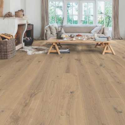 Quickstep Parket EWF Massimo eik cappuccino blond extra mat Vibrant Beige 13,5mm
