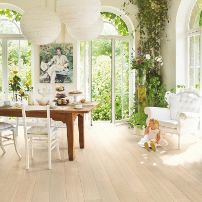 Quickstep Parket EWF Palazzo Polaire eik mat Nature White 13,5mm