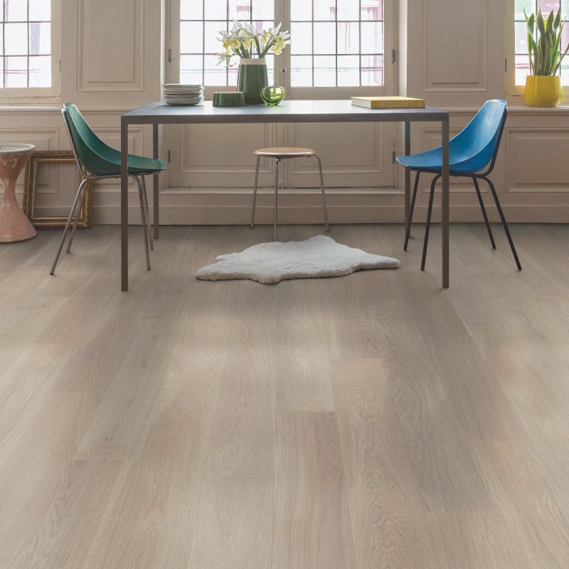 Quickstep Parket EWF Palazzo Winter eik geolied Nature Light grey 13,5mm