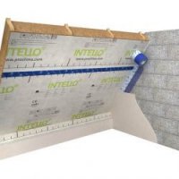 Pro clima INTELLO 3,00m x 50m Gewapende, uiterst effectieve intelligente hydrosafe damprem voor alle
vezelvormige isolatiematerialen