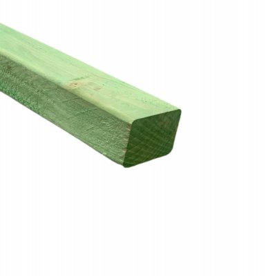 SLS Hout keper geschaafd 45x45mm gedrenkt