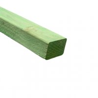 SLS Hout keper geschaafd 38x58 mm gedrenkt