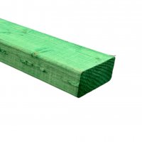 SLS Hout keper geschaafd 38x89 mm C18 gedrenkt op stock