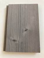 °thermowood Vuren/Grenen 19x133mm schroten GEBORSTELD EN GRIJS GEBEITST (3643554) 4z T&G