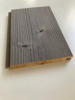 °thermowood Vuren/Grenen 19x133mm schroten vergrijsd (3643554) 4z T&G