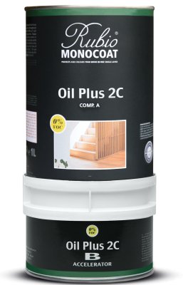 ° RM148921 Rubio Monocoat Oil + 2C set - Goldlabel set 1,3 kg Cotton White