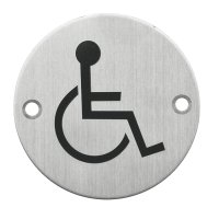 PICTO ROND MINDER VALIDEN INOX PLUS PICTO ROND MINDER VALIDEN INOX PLUS