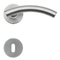 DEURKRUK GT SHAPE 19MM INOX PLUS R+E DEURKRUK GT SHAPE 19MM INOX PLUS R+E