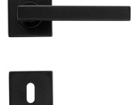 DEURKRUK KUBIC SHAPE 16MM ZWART R+E DEURKRUK KUBIC SHAPE 16MM ZWART R+E