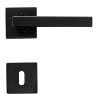 DEURKRUK KUBIC SHAPE 16MM ZWART R+E DEURKRUK KUBIC SHAPE 16MM ZWART R+E