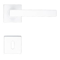 DEURKRUK KUBIC SHAPE 16MM WIT R+E DEURKRUK KUBIC SHAPE 16MM WIT R+E