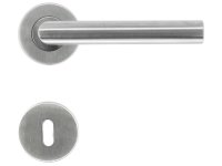 DEURKRUK FLAT I SHAPE 19MM INOX PLUS R+E DEURKRUK FLAT I SHAPE 19MM INOX PLUS R+E