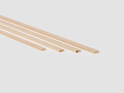 Maestro Steps verbindingsstuk 3x10x400mm brut mdf (4st/pak)