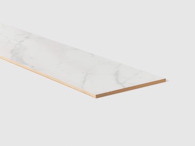 Maestro Steps Stootbord 8x200x1300mm White marble (set 3st)