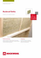 Rockwool Rockroof Delta 100 mm 2,4m²/pak R=2.85