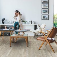 Quickstep  LVT Bloom Ochtendmist den Light grey 6mm