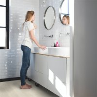 Quickstep LVT Bloom Zeebries lichte eik Light grey 6mm