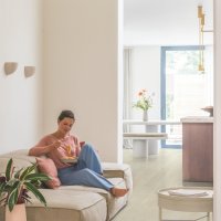 Quickstep LVT Bloom Zeebries lichte eik Light grey 6mm