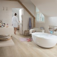 Quickstep  LVT Bloom Zeebries beige eik Beige 6mm