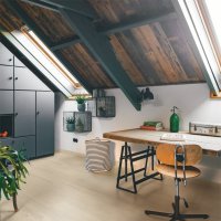 Quickstep LVT Bloom Zeebries beige eik Beige 6mm
