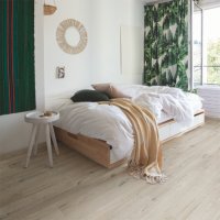 Quickstep  LVT Bloom Katoenwitte eik blush White 6mm