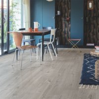 Quickstep  LVT Bloom Katoen cosygrijze eik Dark grey 6mm