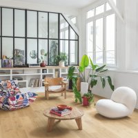 Quickstep LVT Bloom Botanische karamel eik Dark brown 6mm